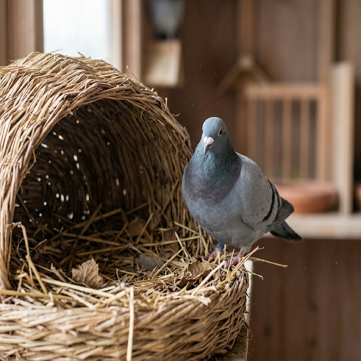 Pigeon not laying eggs