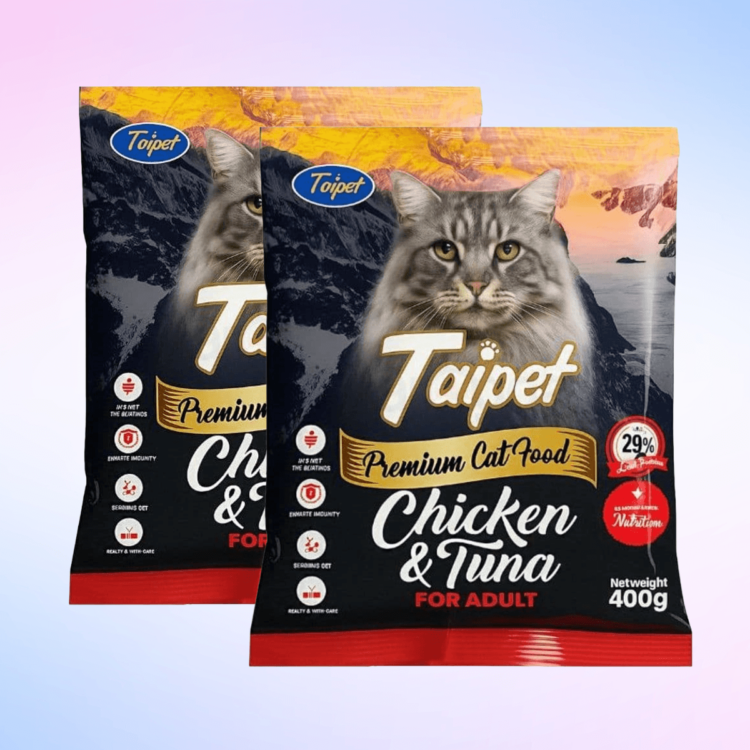 Taipet Cat Food - Chicken & Tuna Flavour (400g)